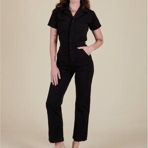 Big Bud Press Short Sleeve Jumpsuit Black XS